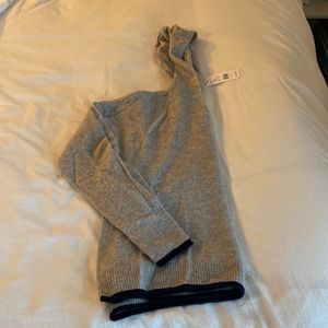 Cashmere Hooded Sweater, NEW WITH TAGS